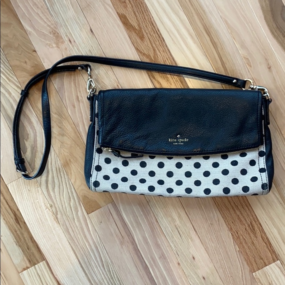 • Kate Spade Polka Dot Crossbody Bag •
